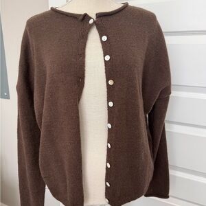 SOLD Brown cardigan